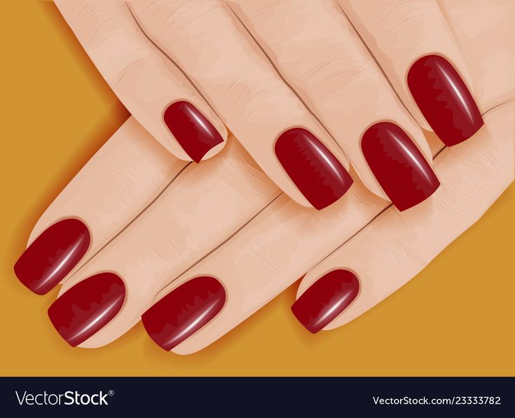 Красный маникюр отзывы Female hands with manicure. Red nail polish. Download a Free Preview or High Qua