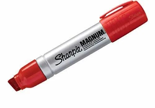 Красный маркер фото Sharpie Magnum красный (маркером, 44002) - 1 каждый eBay