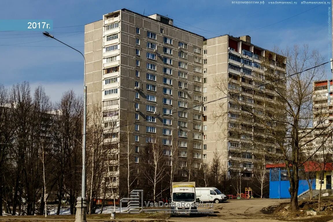 Красный маяк ул красного маяка 22б фото Москва, улица Красного Маяка дом 18 к.1. многоквартирный дом