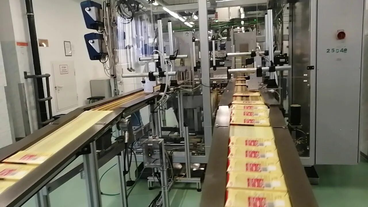 Красный октябрь совхозная ул 2в егорьевск фото Производственная линия на шоколадной фабрике "Красный Октябрь" - YouTube