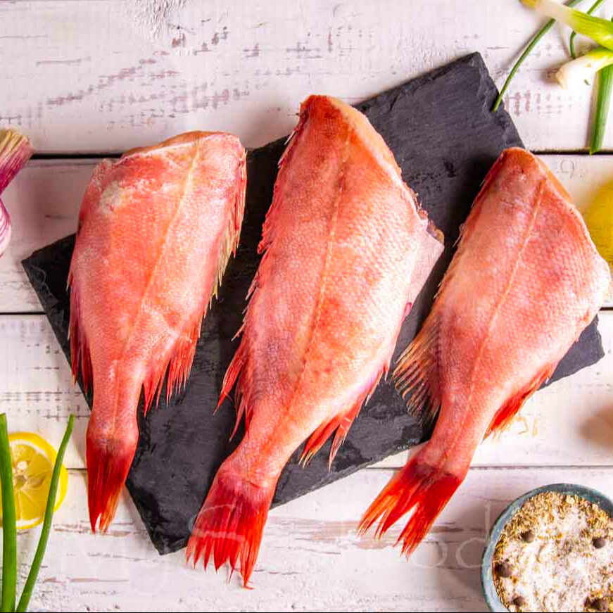 Красный окунь фото Окунь красный, пбг (453р/опт) Фабрика мяса