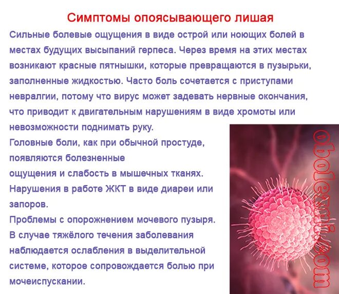 Красный опоясывающий лишай причины и лечение фото Опоясывающий лишай симптомы у женщин после 50 - CollectPhoto.ru