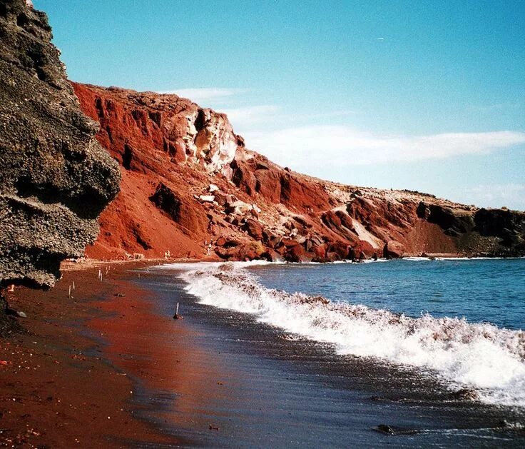 Красный пляж фото The Most Beautiful Beaches in Greece Most beautiful beaches, Beautiful beaches, 