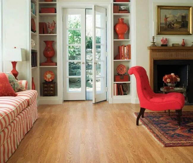 Красный пол в интерьере с чем сочетается Laminate vs. Hardwood: Which Is the Right Flooring for Your Home? Pergo flooring