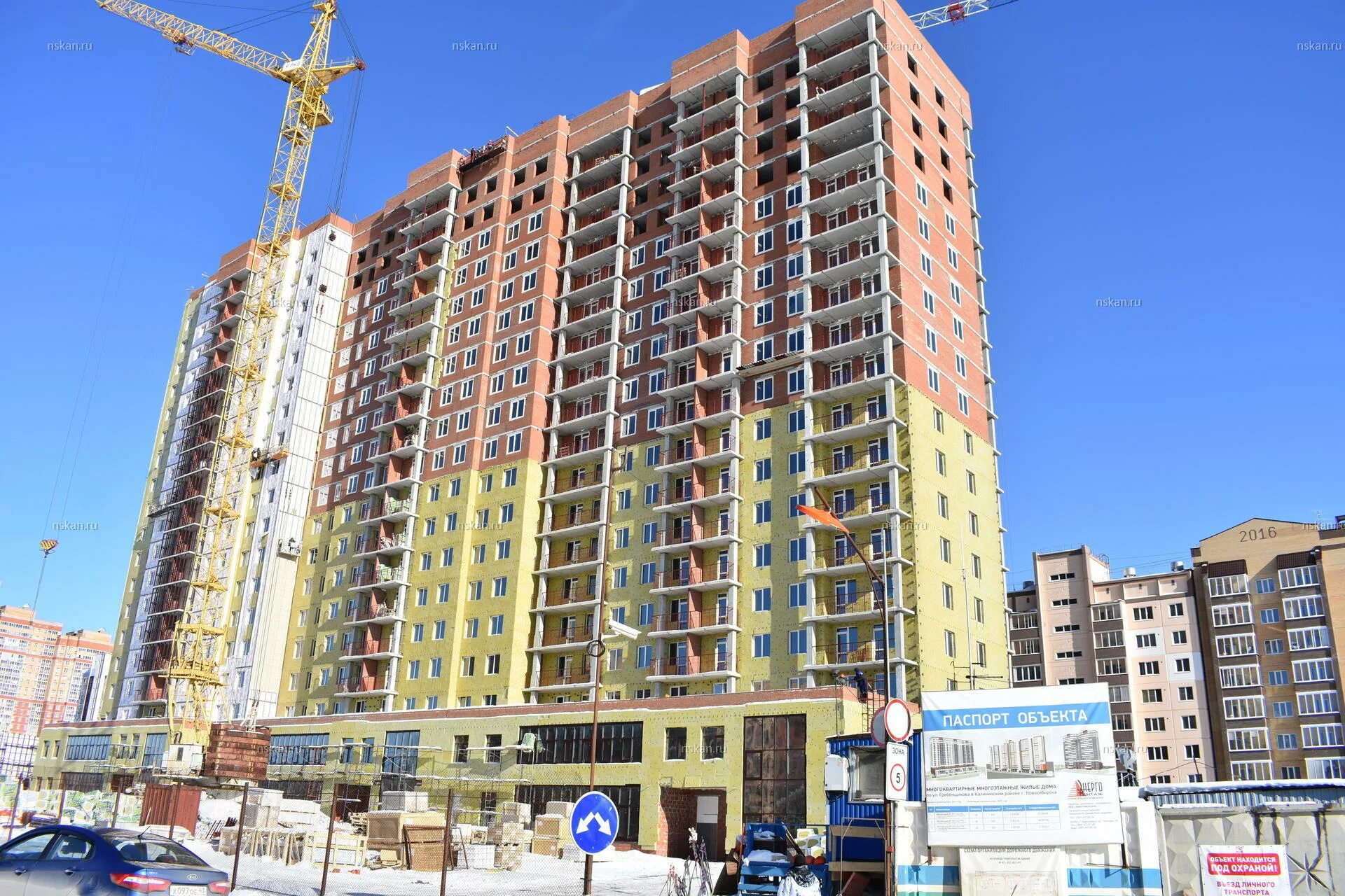 Красный проспект 310 новосибирск фото Дом № 451 - ход строительства Родники