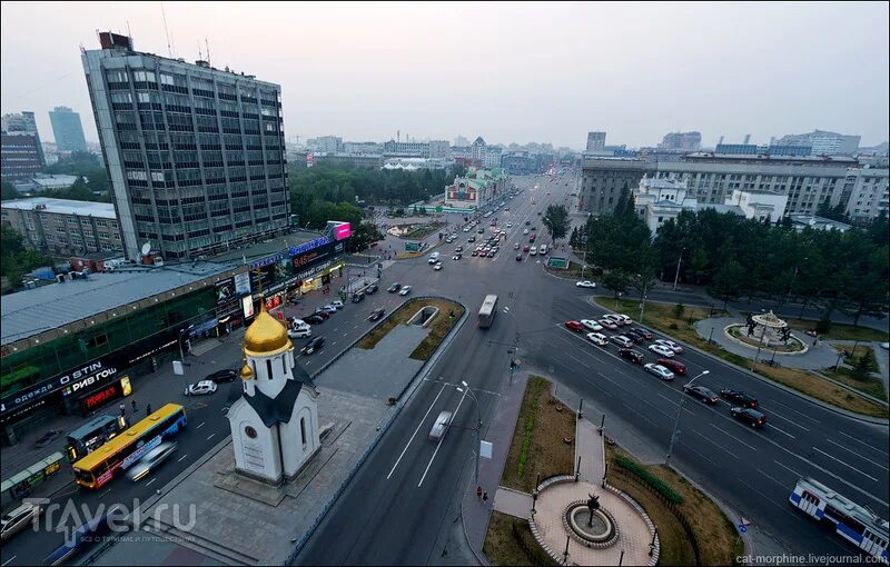 Красный проспект новосибирск фото Высотный Новосибирск / Отзывы о России / Travel.Ru