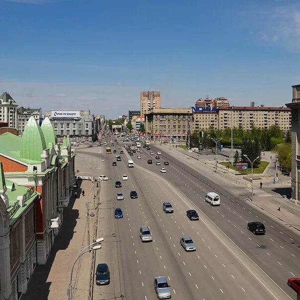 Красный проспект новосибирск фото Картинки УЛ ЛЕНИНА НОВОСИБИРСК