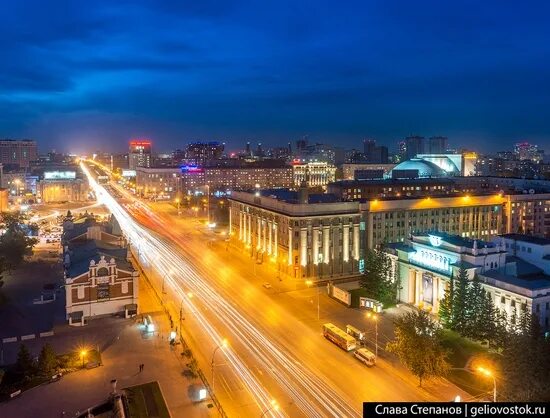 Красный проспект новосибирск фото Photo Travel portal of the Novosibirsk region