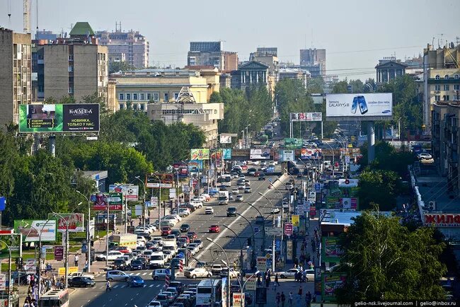 Красный проспект новосибирск фото Новосибирск с высоты (лето 2012) - фоторепортаж" в блоге "Города и сёла России" 