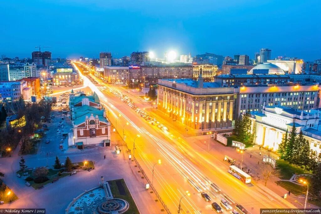 Красный проспект новосибирск фото Проспект новосибирск