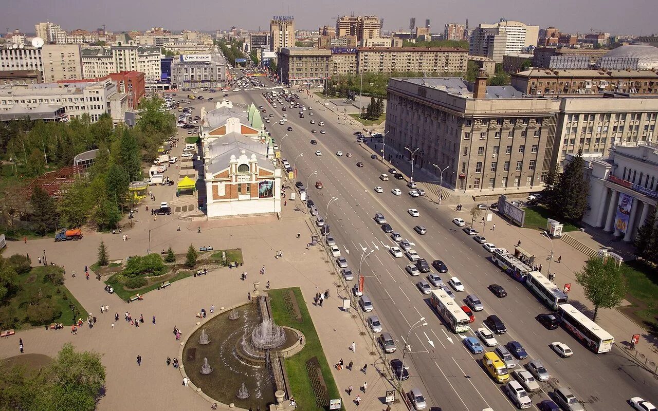 Красный проспект новосибирск фото Мифы Красного проспекта Бизнес-журнал Status