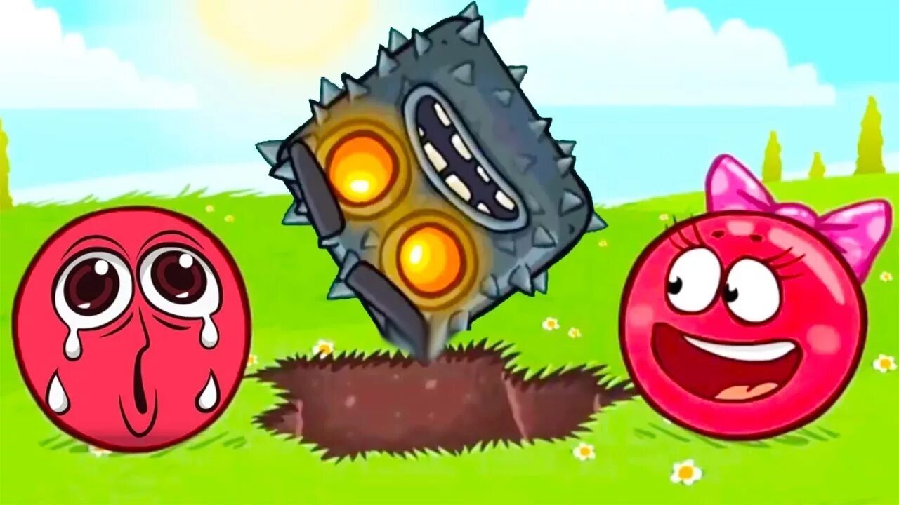 Красный шарик фото RED BALL 4 Volume 5 INTO THE CAVE Walkthrough All Level Boss Battle - YouTube