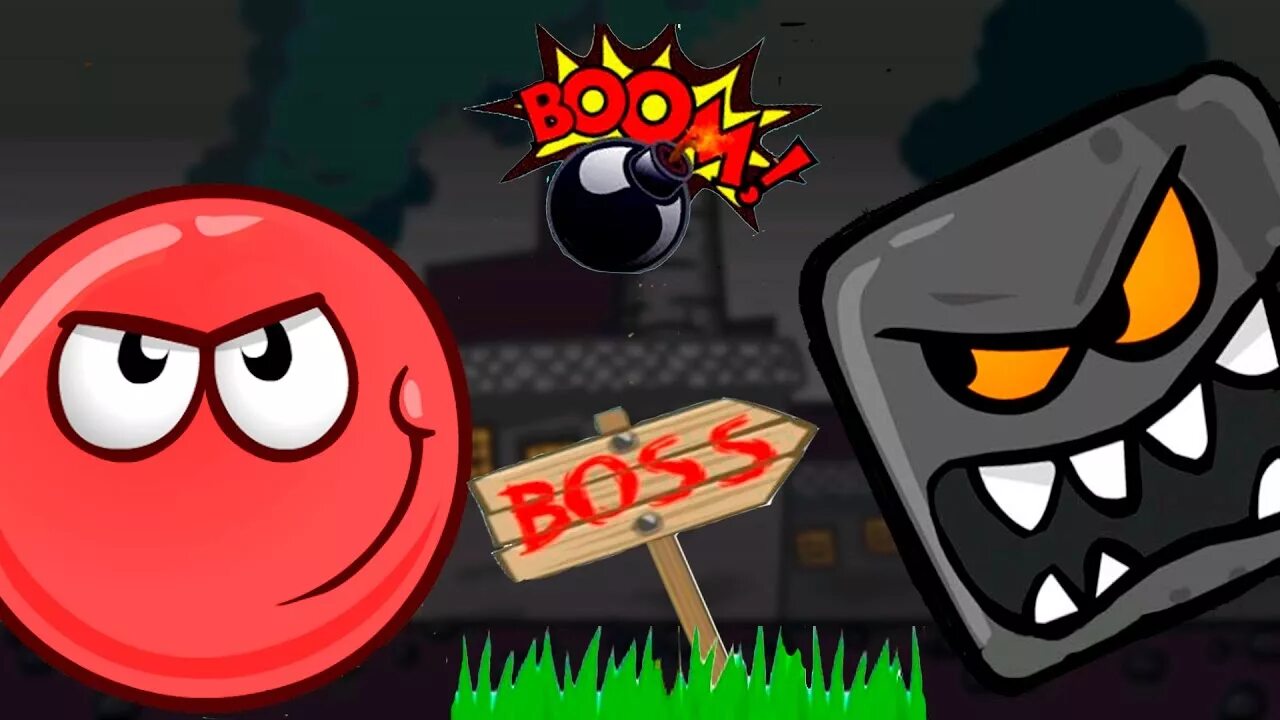 Красный шарик фото RED BALL 4 КРАСНЫЙ ШАРИК ПРОТИВ ЗЛЫХ ЧЁРНЫХ КВАДРАТОВ битва за луну #15 - мульти
