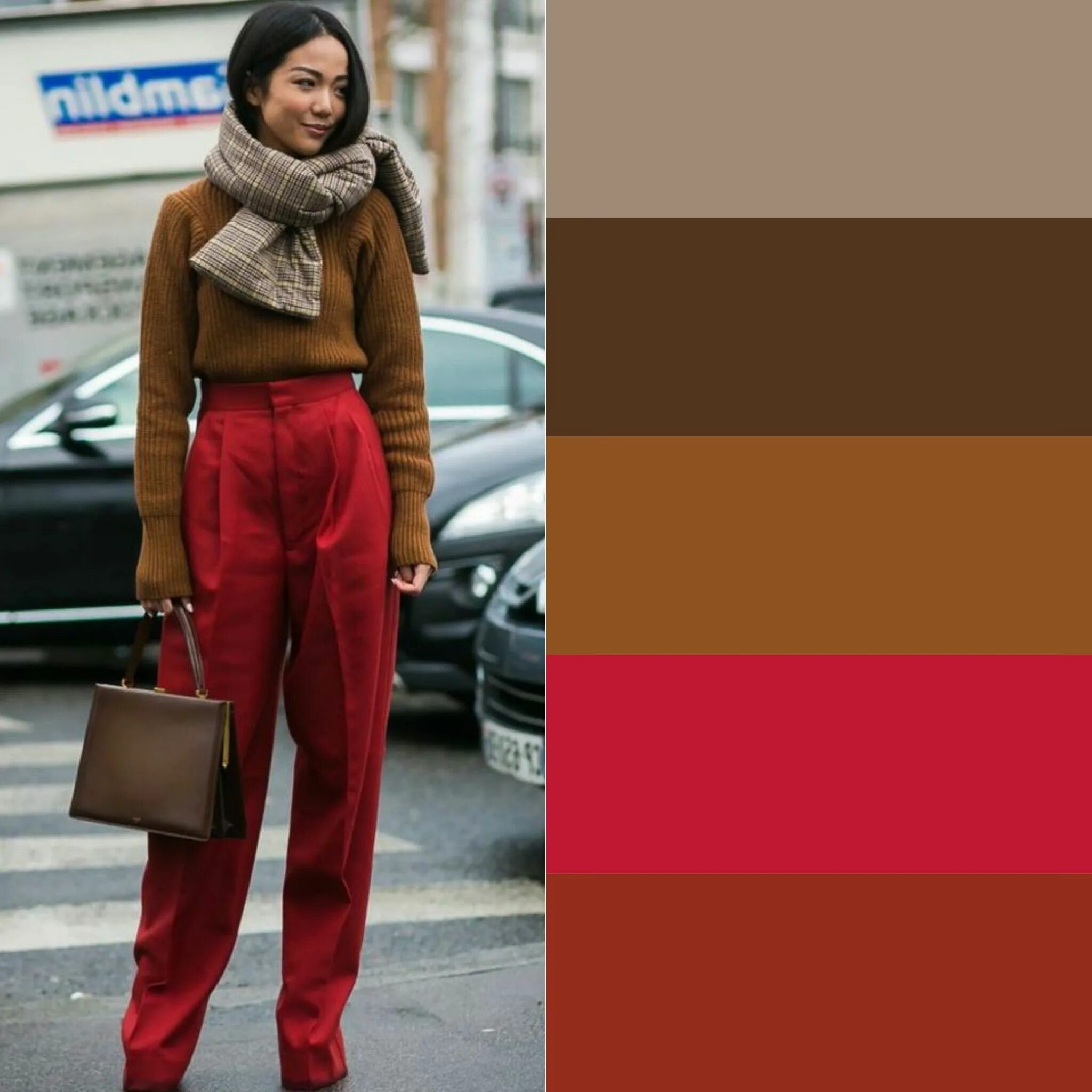 Красный сочетание с другими цветами в одежде Come indossare il rosso Consulente di immagine, Rossella Migliaccio Moda arancio
