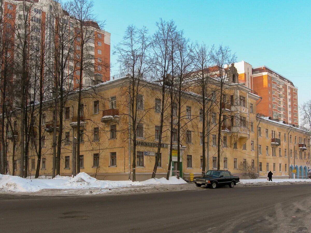 Красный строитель фото Уникальный советский квартал на юге Москвы, который полностью снесли: townsman -