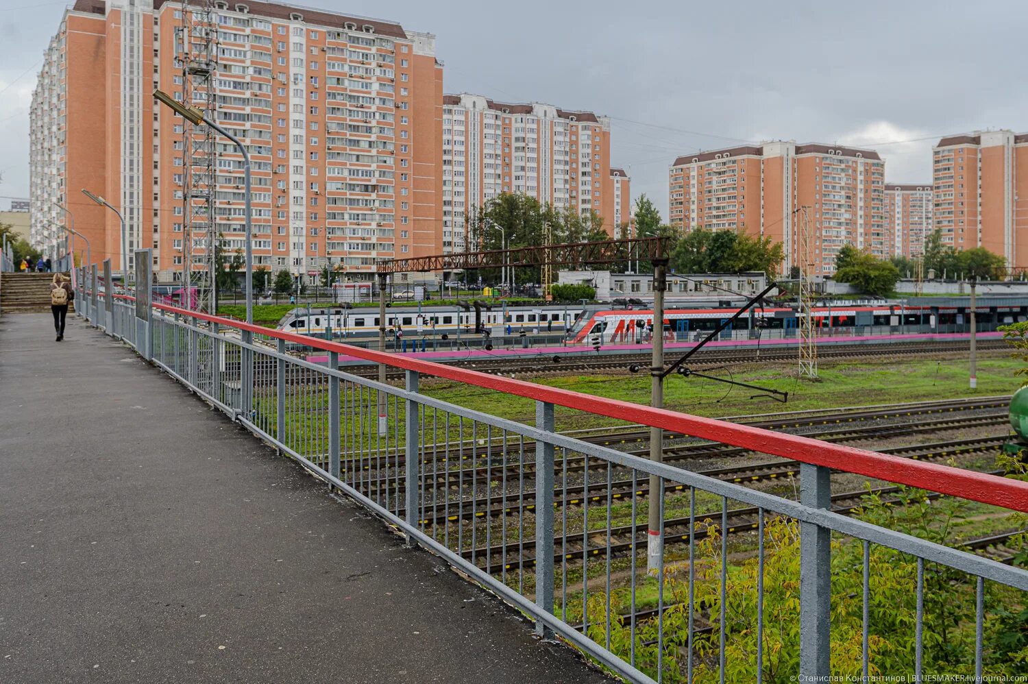 Красный строитель фото Станция МЦД Красный строитель (D2).: vladimirkrym - ЖЖ