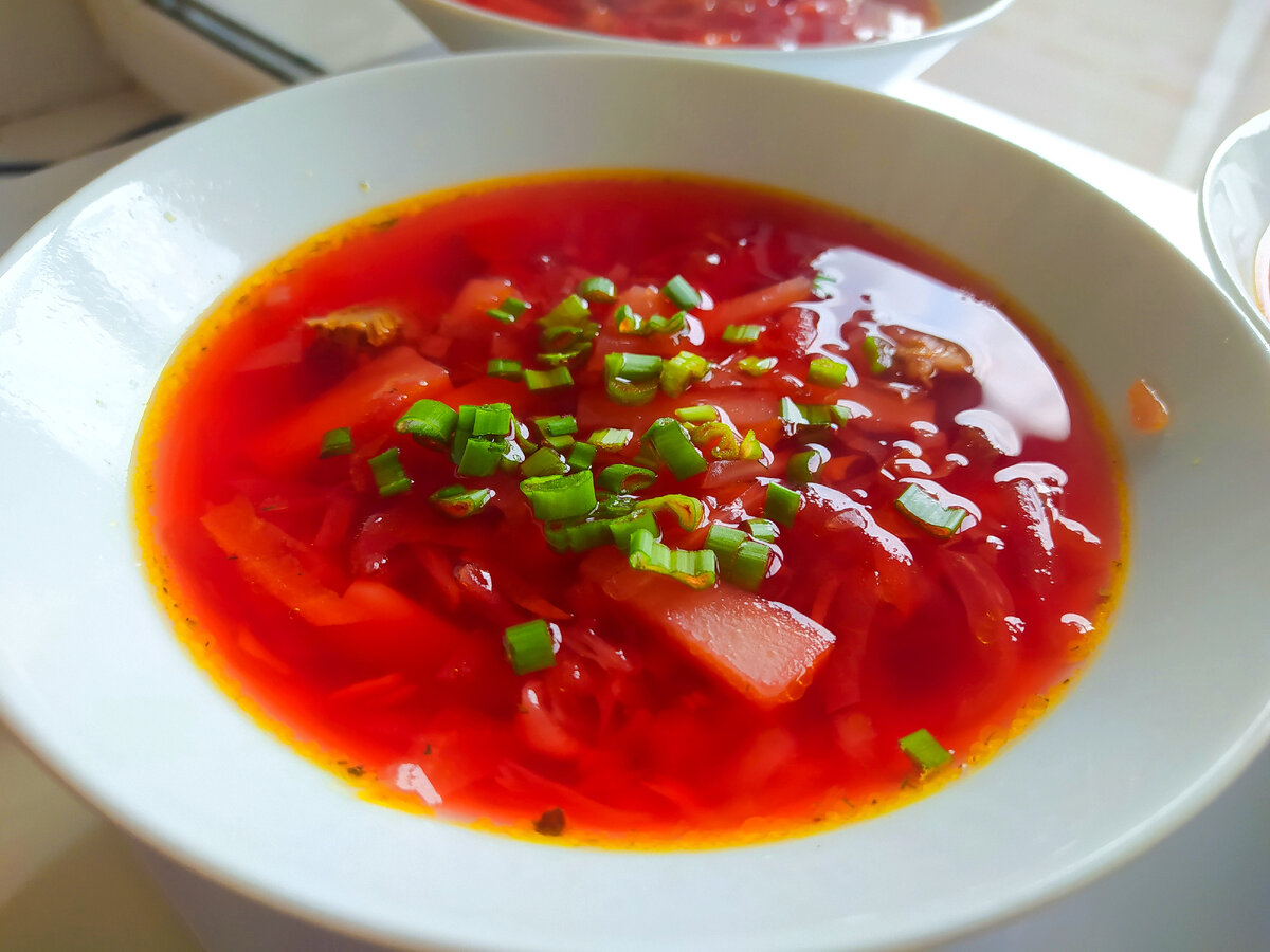 Красный суп фото Рассказываю простой рецепт приготовления борща. Вкус и цвет при этом сохраняются