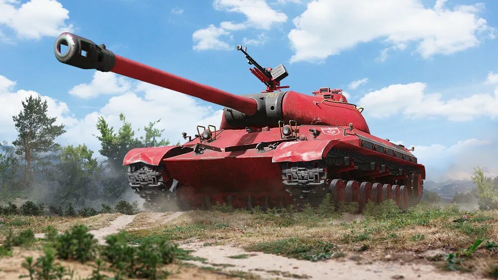 Красный танк фото В World of Tanks Modern Armor стартовал сезон "Красные тигры"