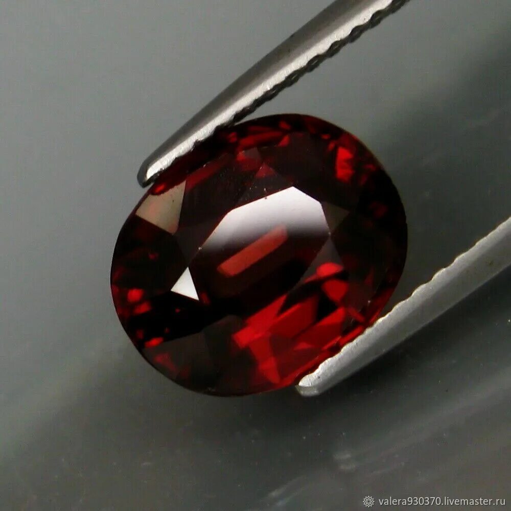 Красный циркон фото 5.37ct Природный красный Циркон. в интернет-магазине на Ярмарке Мастеров Бусины,