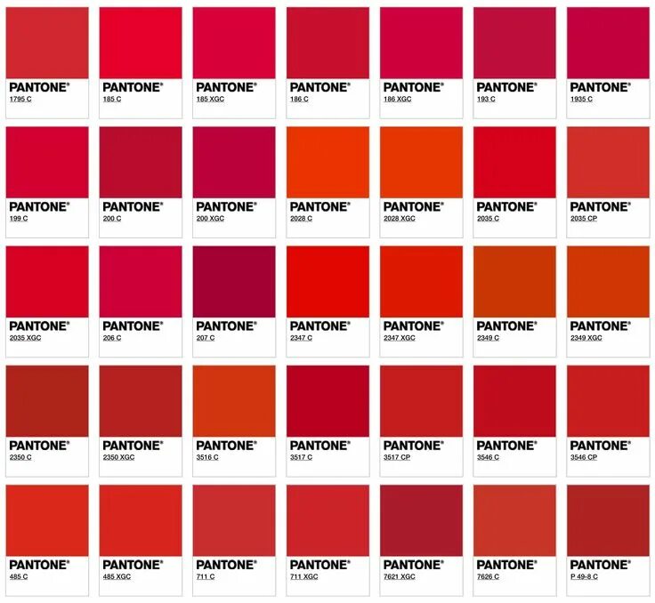 Красный цвет фото оттенки Pin on Pantone colors Pantone color chart, Color knowledge, Pantone color