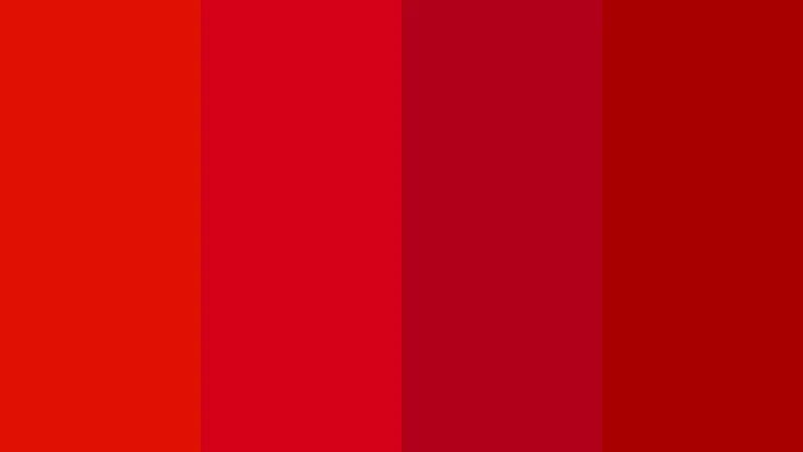 Красный цвет фото оттенки Santa Reds Color Palette Red colour palette, Violet color palette, Color palette