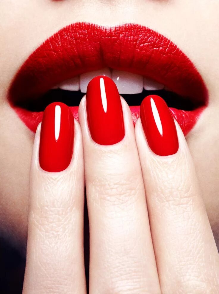 Красный цвет маникюра о чем говорит red lips Red nails, Nails, Red lipsticks