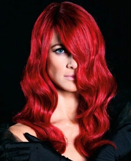 Красный цвет волос фото Pin by LaLa Leah on Fall hair color ideas Ruby red hair color, Beauty hair color
