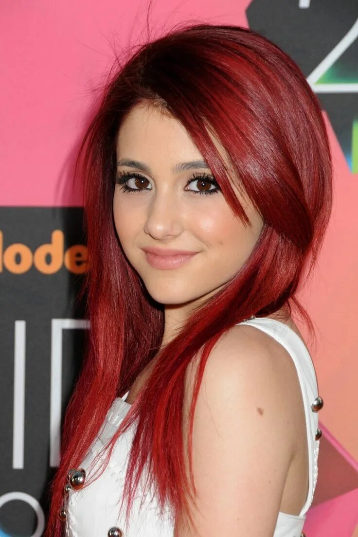 Красный цвет волос фото Pin on Ariana Grande Ariana grande red hair, Ariana grande hair, Red hair
