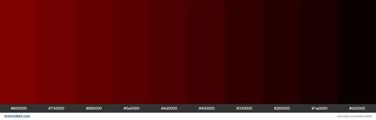 Красный тон фото Shades of Maroon #800000 Hex Color