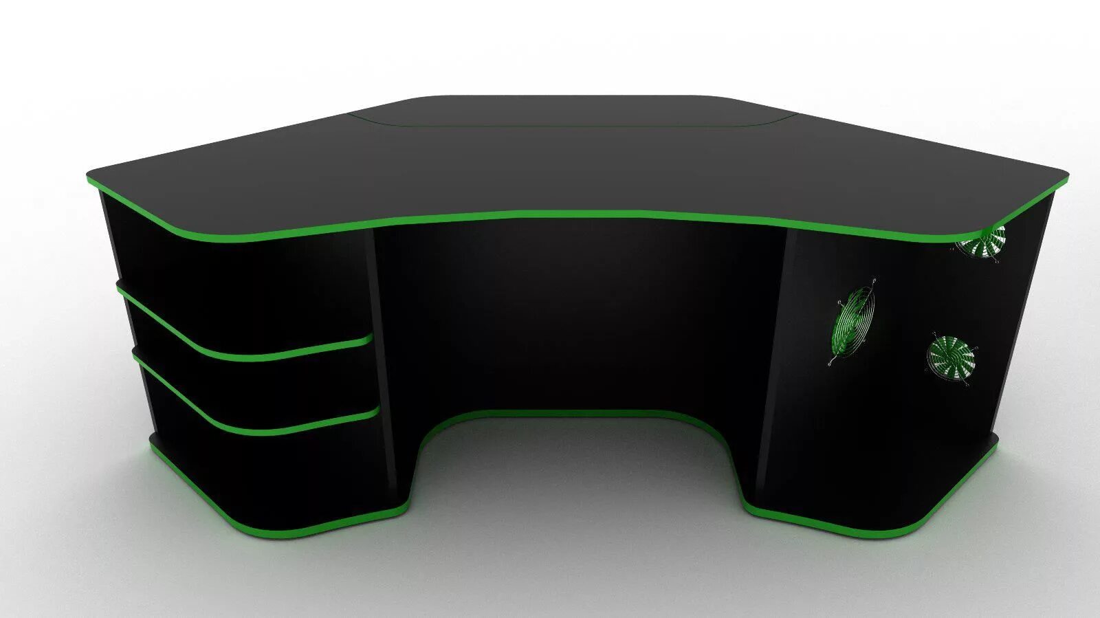 Красный угловой стол фото InMotion Hosting Gaming desk, Video game rooms, Pc gaming desk