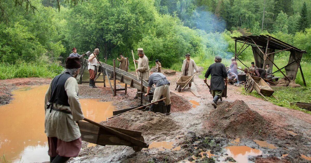 Красный яр фото Кинокарта России " Локация " Река Караульная - Золотой прииск Плахова ("Красный 