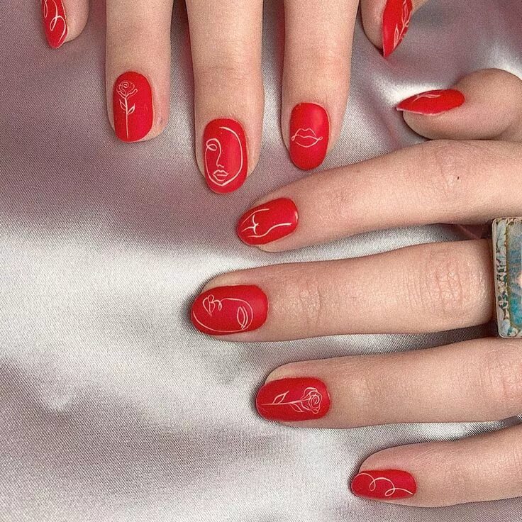 Красный яр маникюр Suas unhas merecem animação: nail arts diferentonas estão com tudo! - Dia de Bea