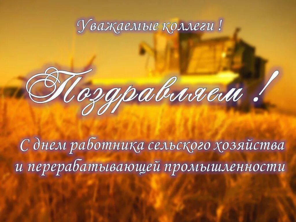 Красочные картинки ко дню работников сельского хозяйства Открытки коллегам в Доме Солнца