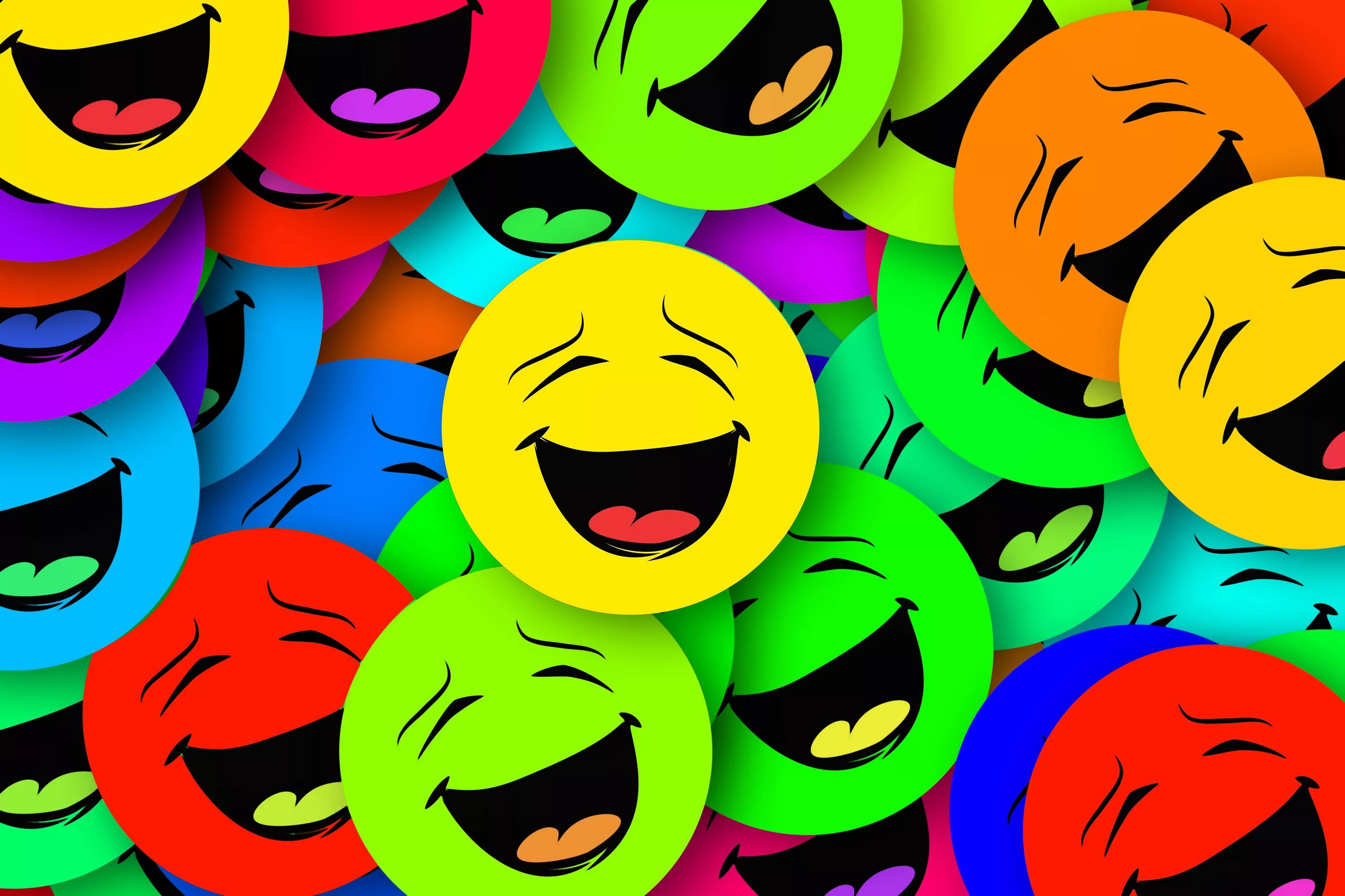 Красочные позитивные картинки Wallpaper : colorful, illustration, circle, smiley, emotion, icon, emoticon, smi