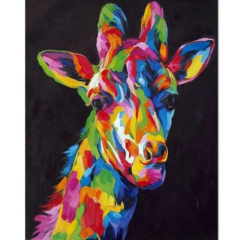 Красочные животные картинки DIY 5D Diamond Painting Tiger Diamond Embroidery Oil Paint Animal Cross Stitch F