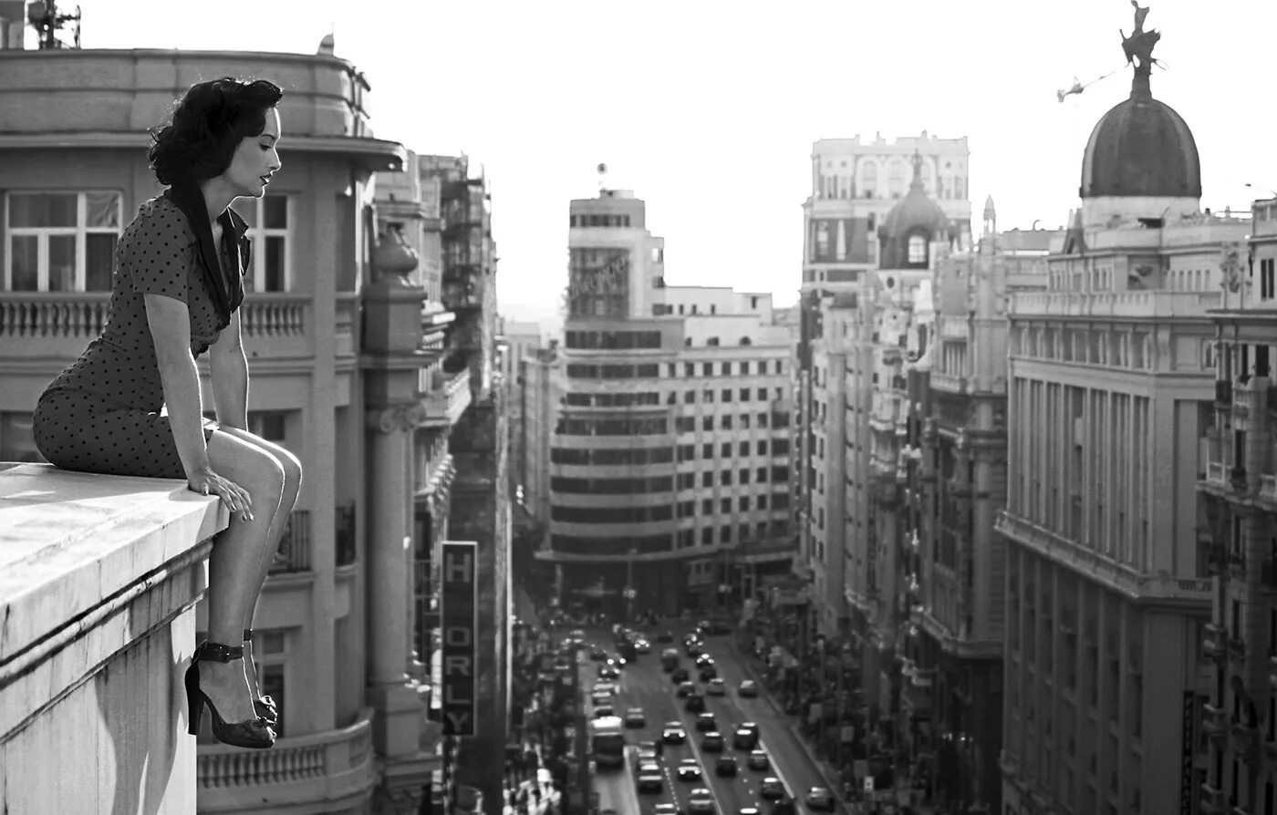 Красота фото черно белое MAD Madrid :: Behance