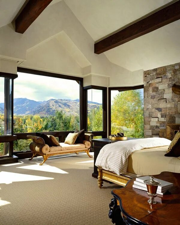 Красота фото внутри Bavarian-style luxury mountain retreat in Aspen Home, Aspen house, House design