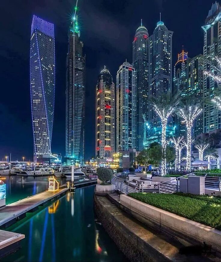 Красота города фото Dubai Marina Paesaggi, Grattacieli, Luoghi meravigliosi