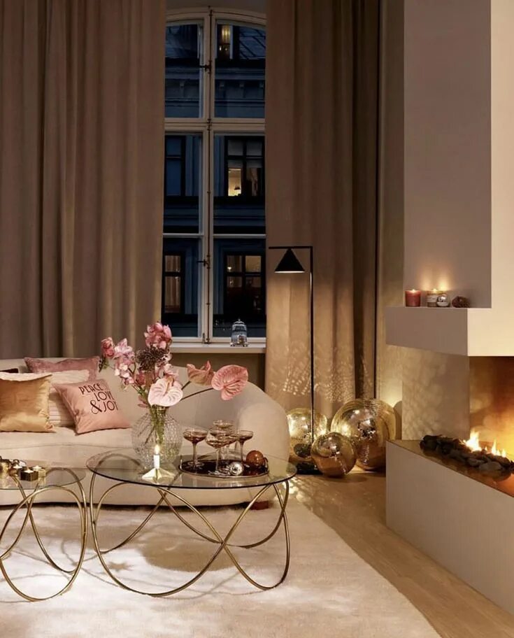 Красота интерьера фото Вдохновение для новогодней ночи от H&M Home ) ◾ Фото ◾ Идеи ◾ Дизайн Роскошные г