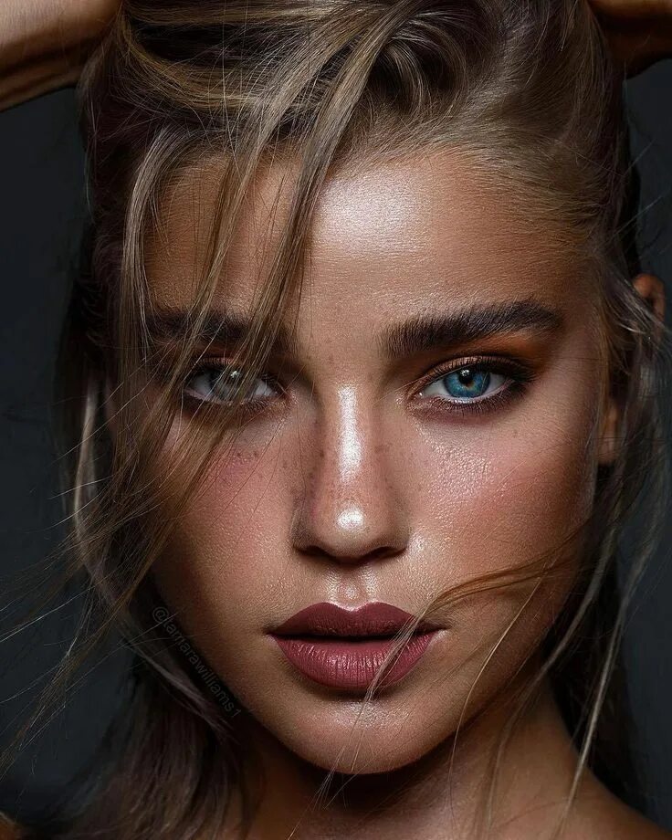 Красота лица по фото Grace Hodge Beauty portrait, Hair makeup, Beauty shots