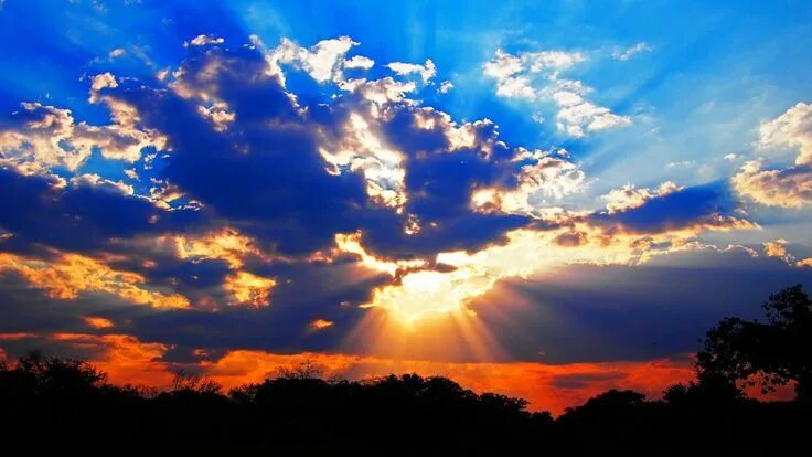 Красота неба фото Sunset98 - High Definition Wallpaper Cloud wallpaper, Clouds, Nature tree