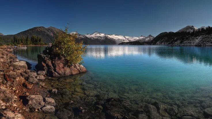 Красота озер фото Mountain Lake Scenery Download HD Wallpapers Scenery, Lake, Mountain lake
