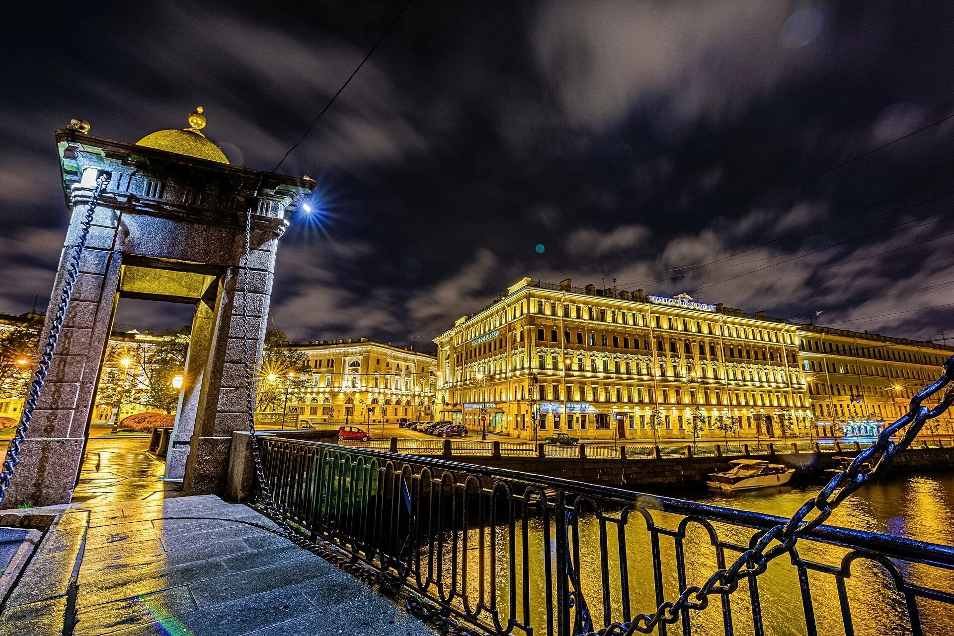 Красота питера фото Ночной Петербург.. Фотограф Усанин Максим
