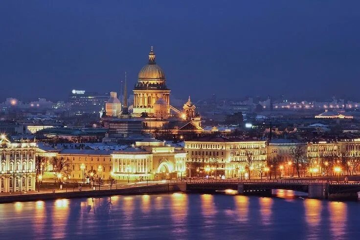 Красота питера фото Россия, Санкт-Петербург Отели, Ночь, Санкт петербург