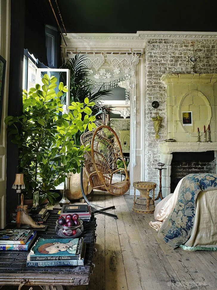Красота в интерьере дома Интерьер комнат в стиле бохо European home decor, Bohemian interior, Interior de