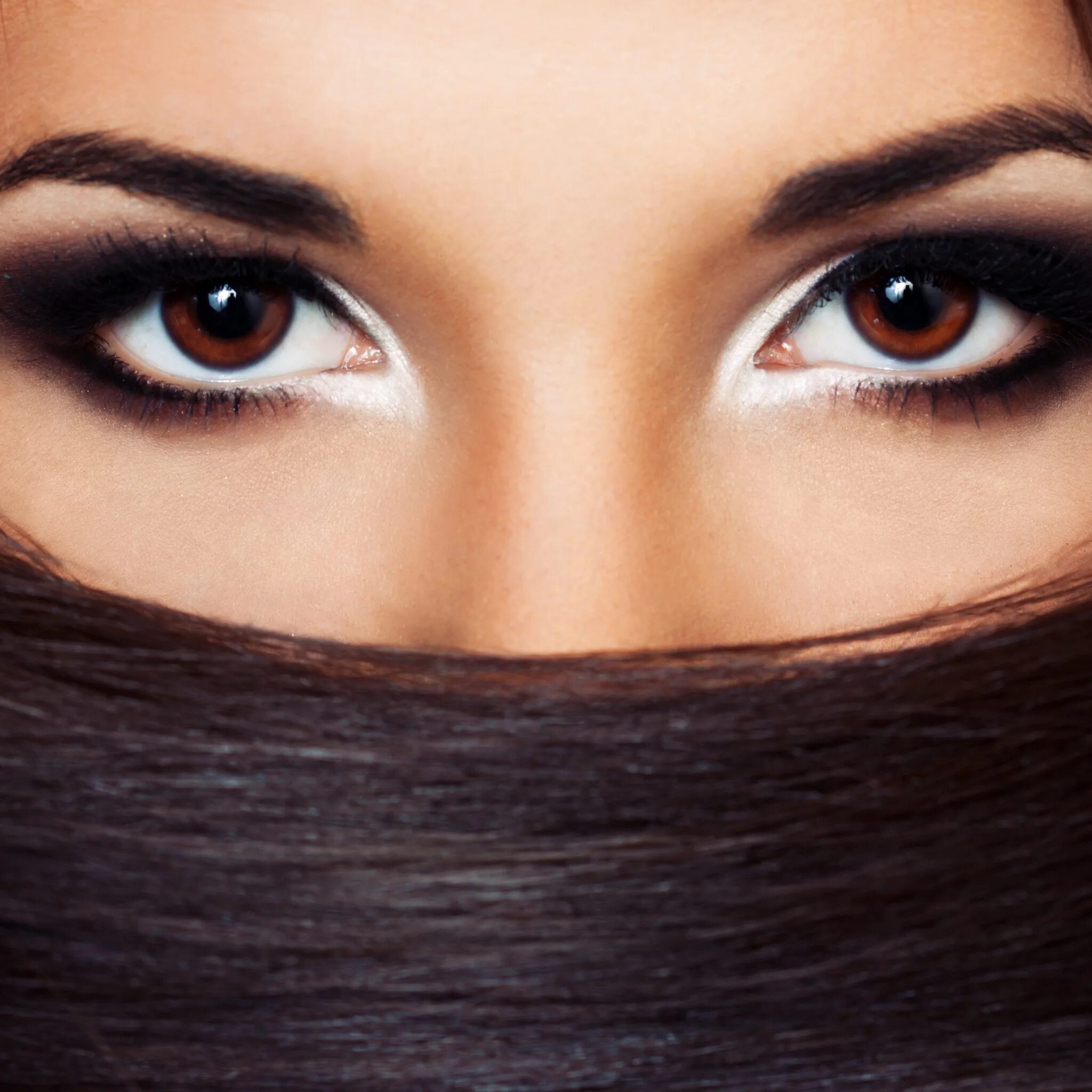Красота женских глаз фото Download wallpaper sexy, woman, hair, section style in resolution 2048x2048