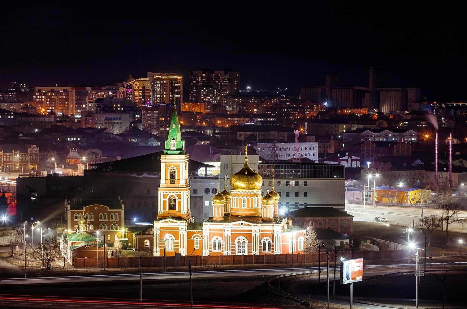 Красоты барнаула фото Знаменский храм