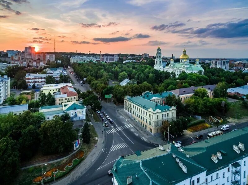 Красоты пензы фото Пенза с высоты. Лето 2018. Часть 2