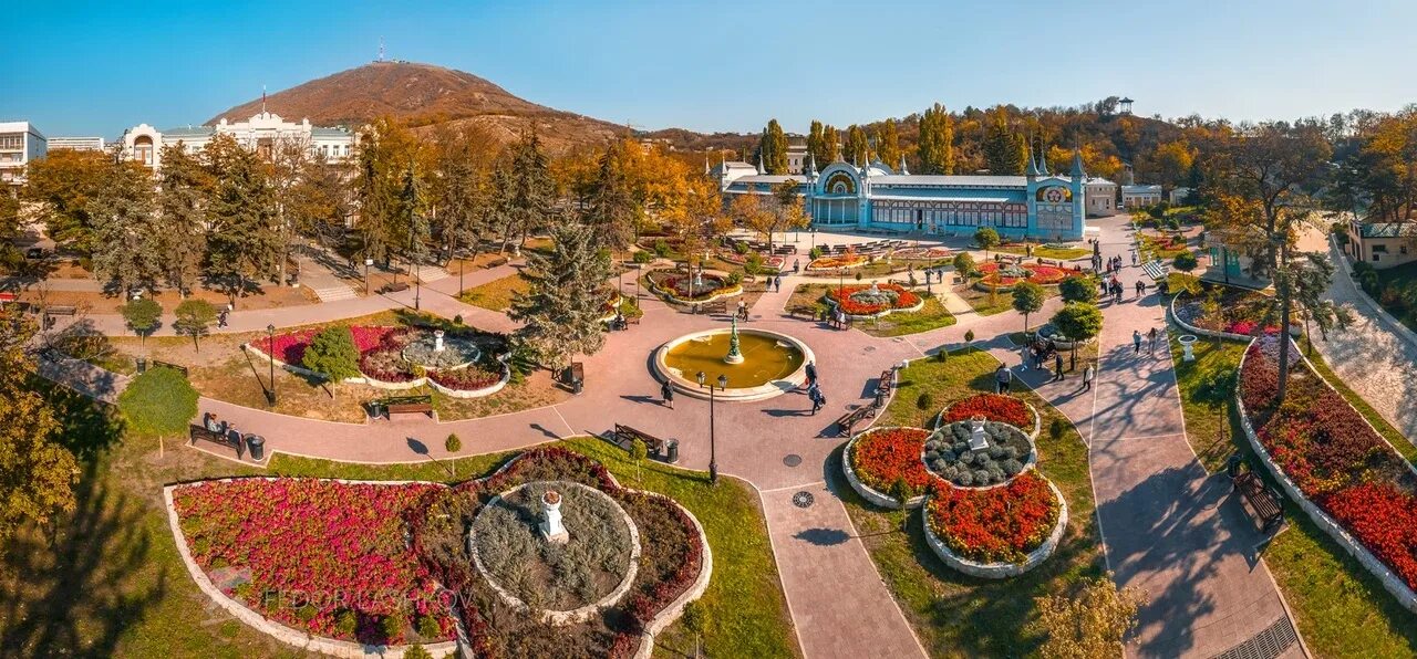 Красоты пятигорска фото Центр города Пятигорска