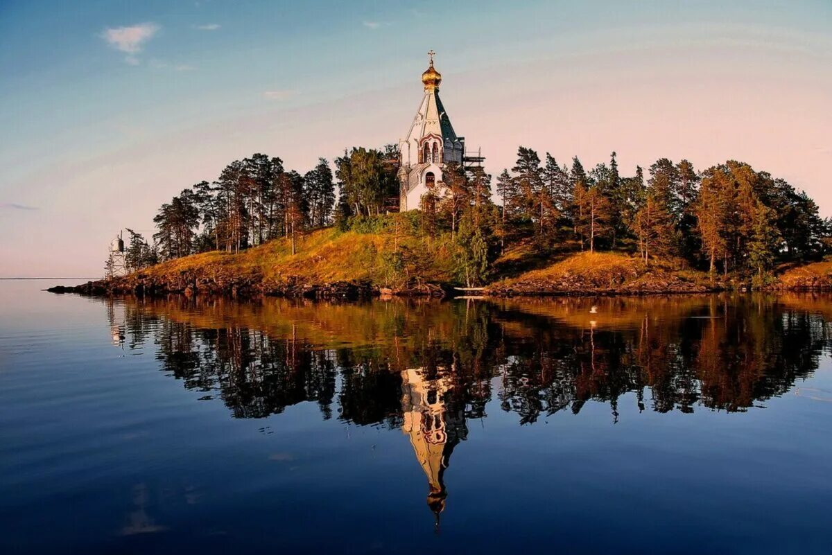 Красоты россии фото Остров Валаам в Карельской республике.2 - Калужская областная организация Россий